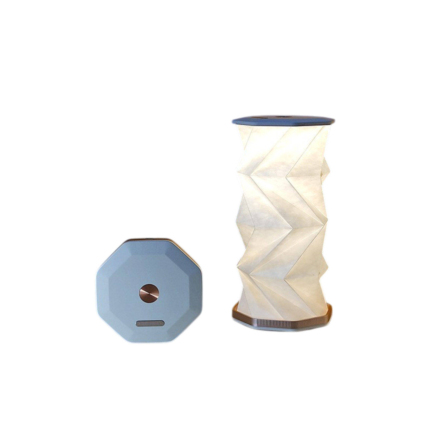 Orizen Foldable Book Lamp – Pure White Edition